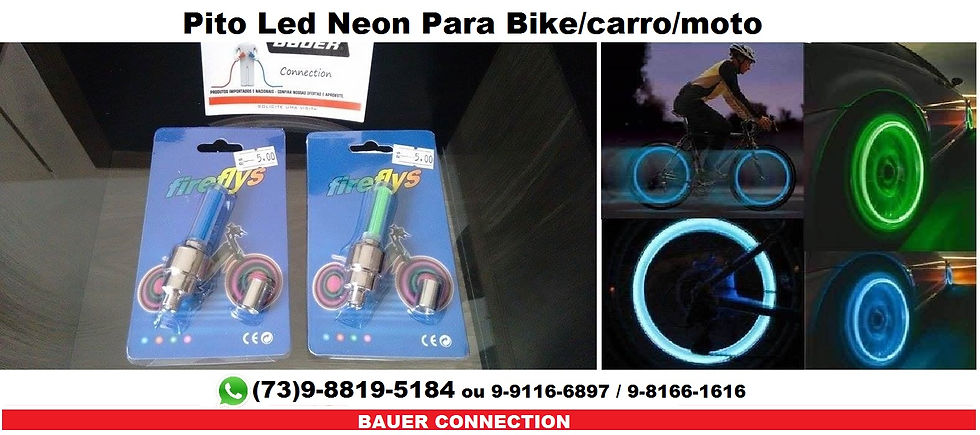 Bicos Válvula Pito Led