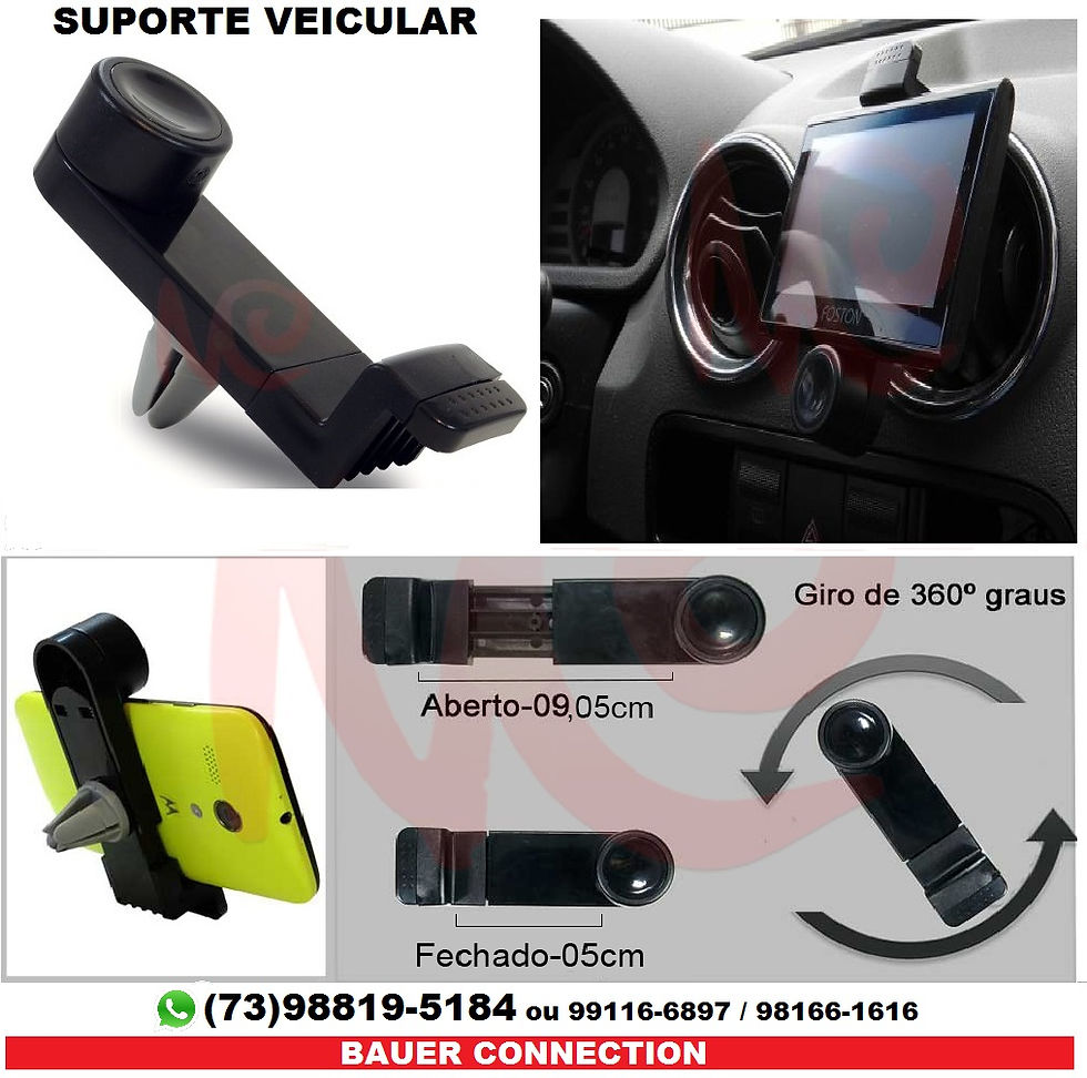 Suporte Celular Veicular saída de ar