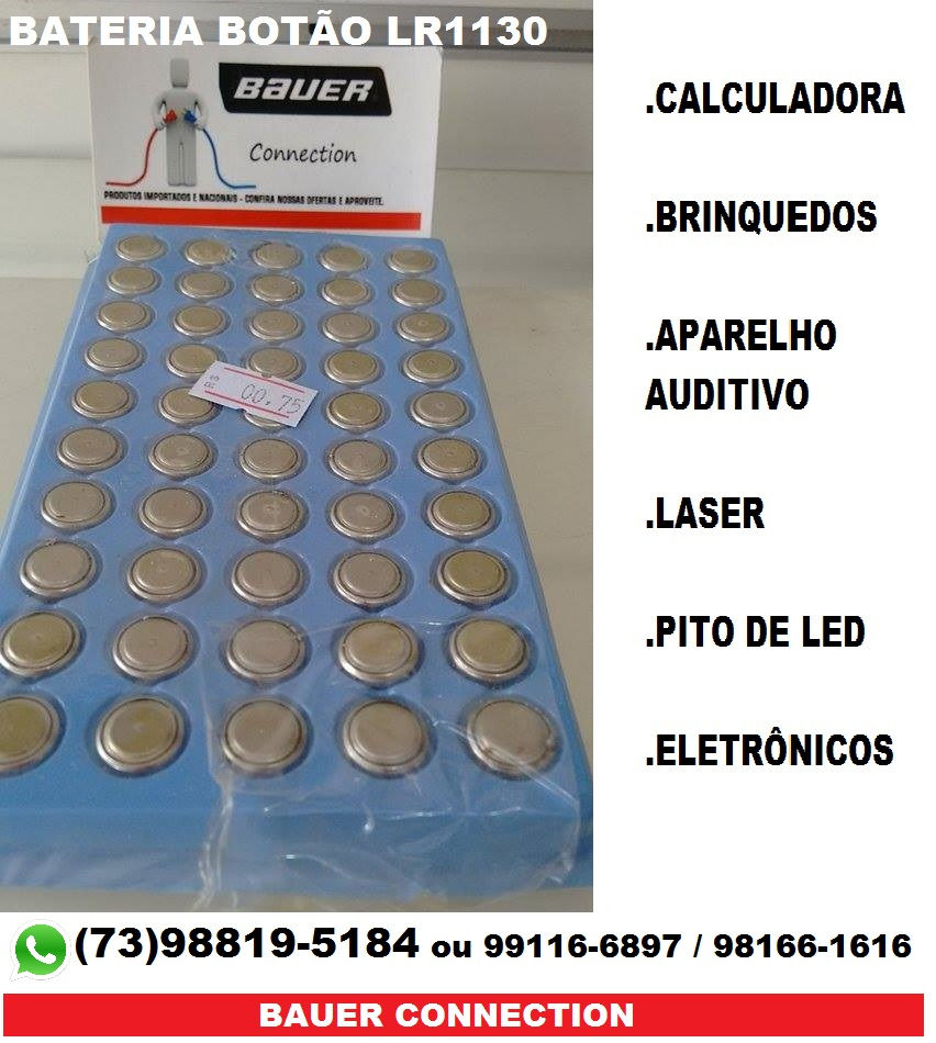 BATERIA BOTÃO