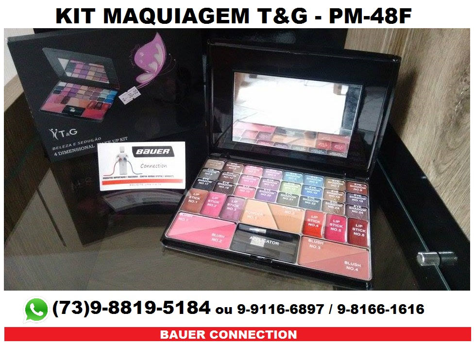 KIT MAQUIAGEM T&G - PM-48F