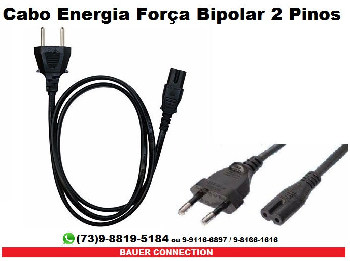 Cabo De Energia Bipolar 1,5M
