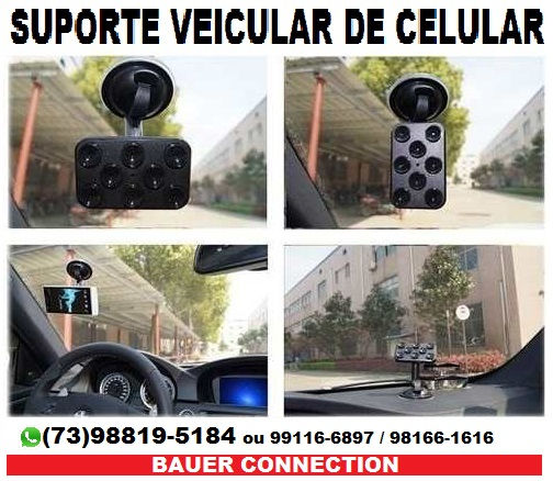 Suporte Veicular Celular Ventosa