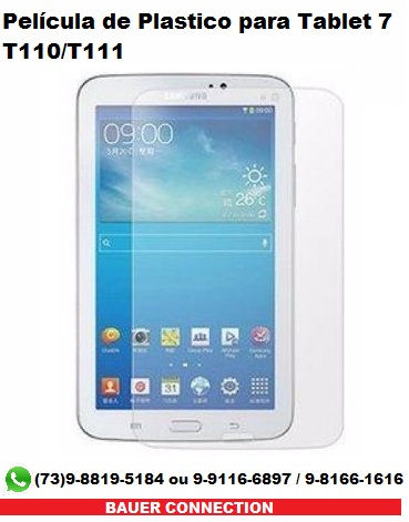 Película de Plastico p Tablet 7