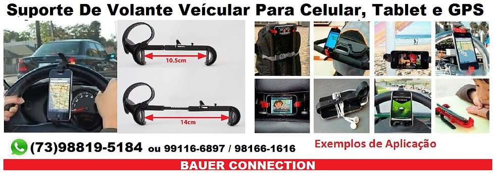 Suporte Volante Celular Veicular.