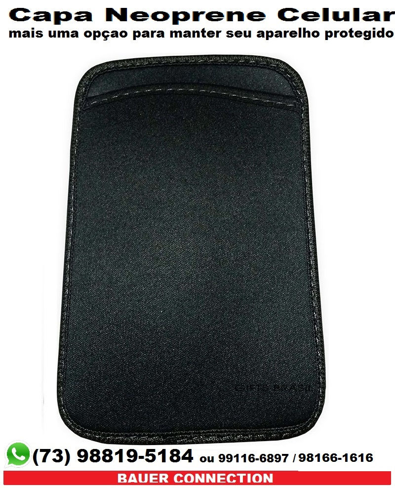 Capa Case Luva Neoprene Para Celular
