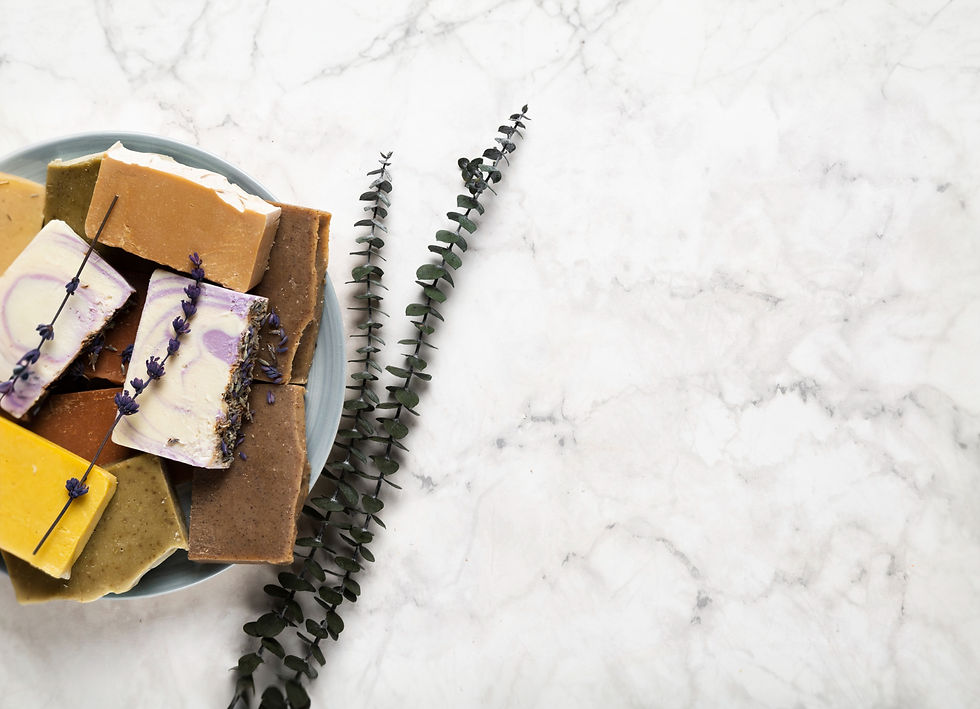 Handmade soaps and lavender products from Divine Lines online shop