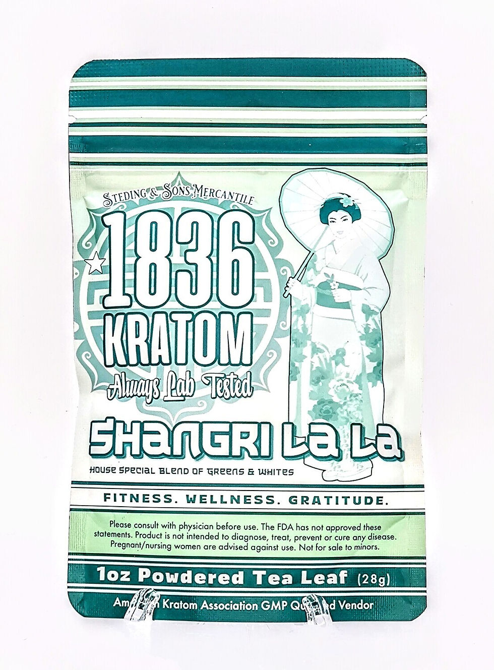 1836 Powdered Leaf - Shangri La La