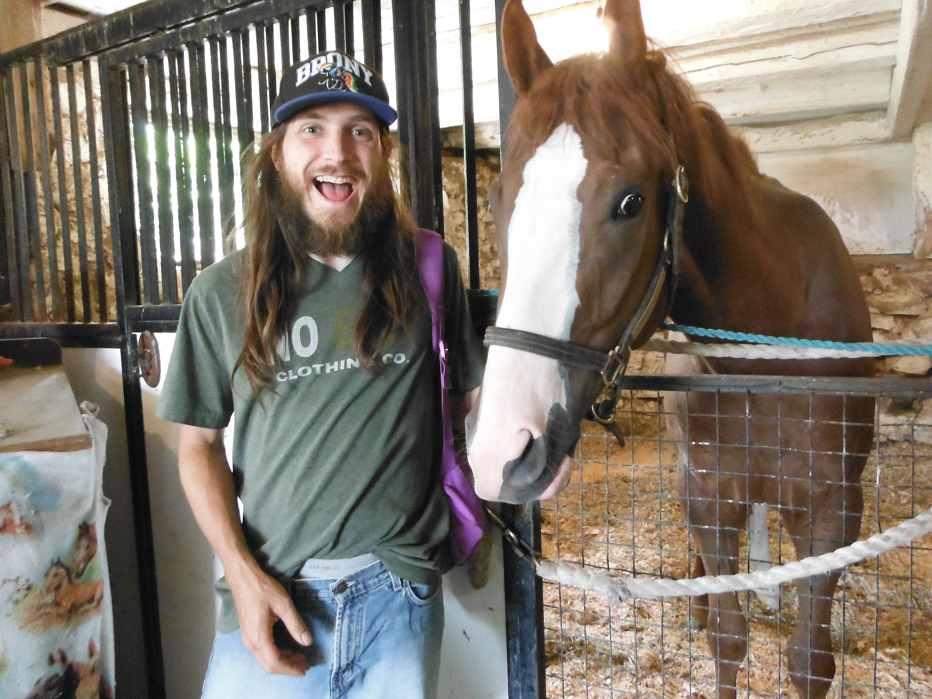 Horsin around at Big Curve Acres