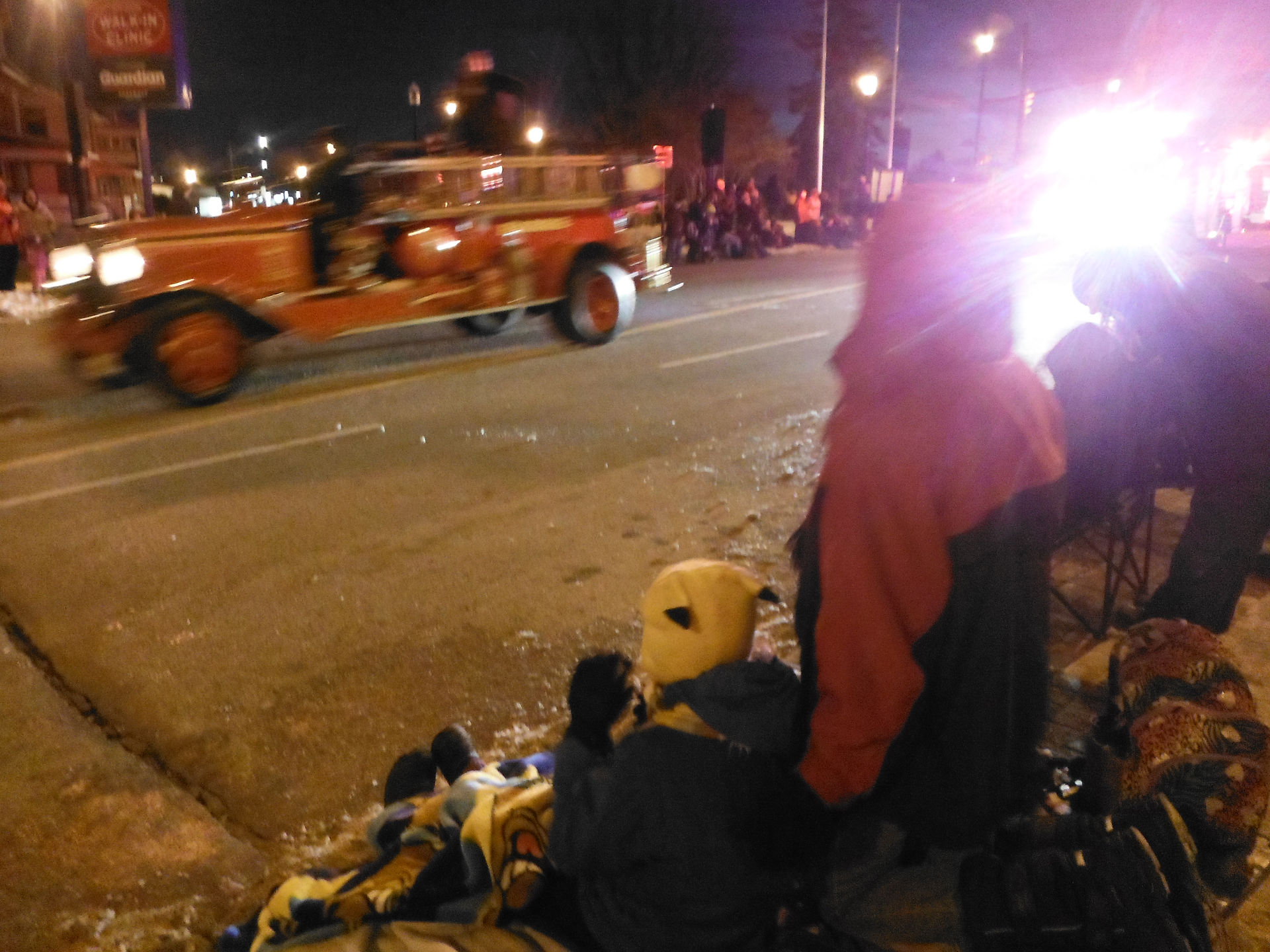 Enjoying the Parade!