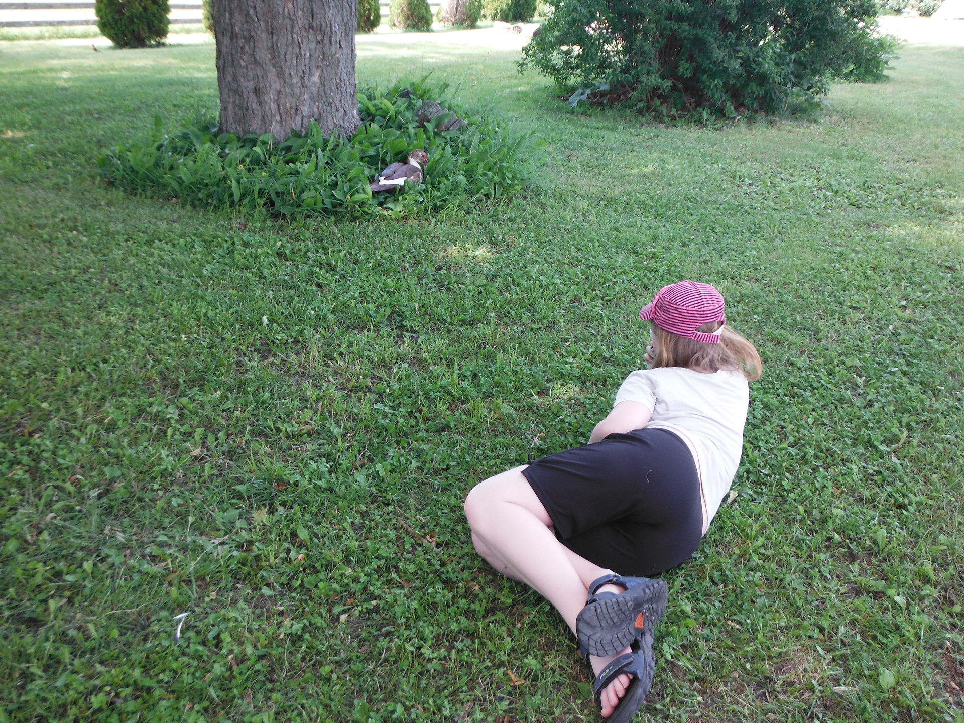 Hope and Ellie the Duck