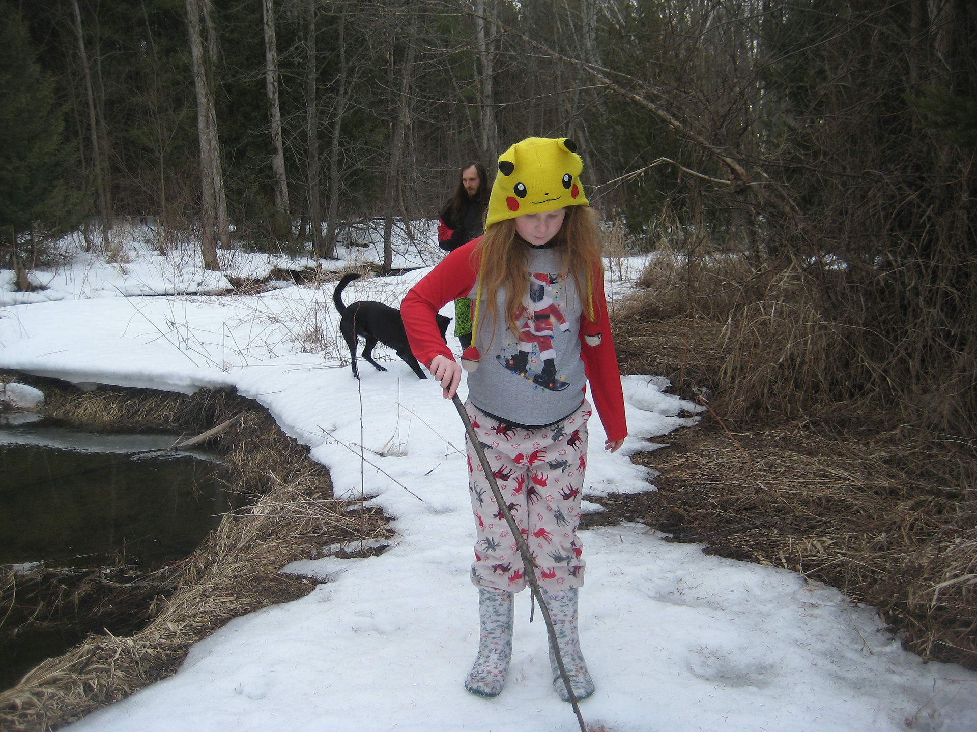Pretending in the Forest!