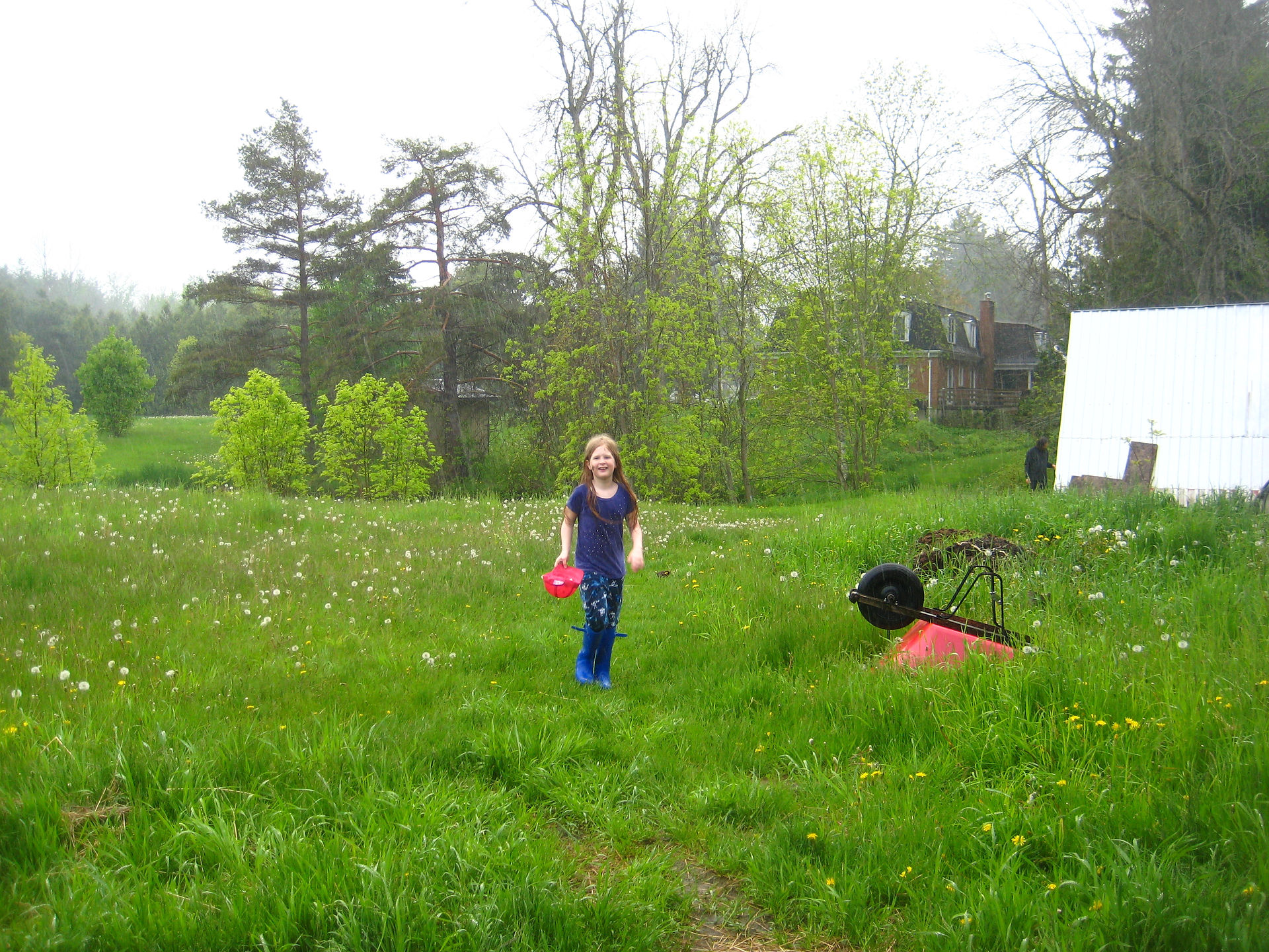 Playing in the Rain!