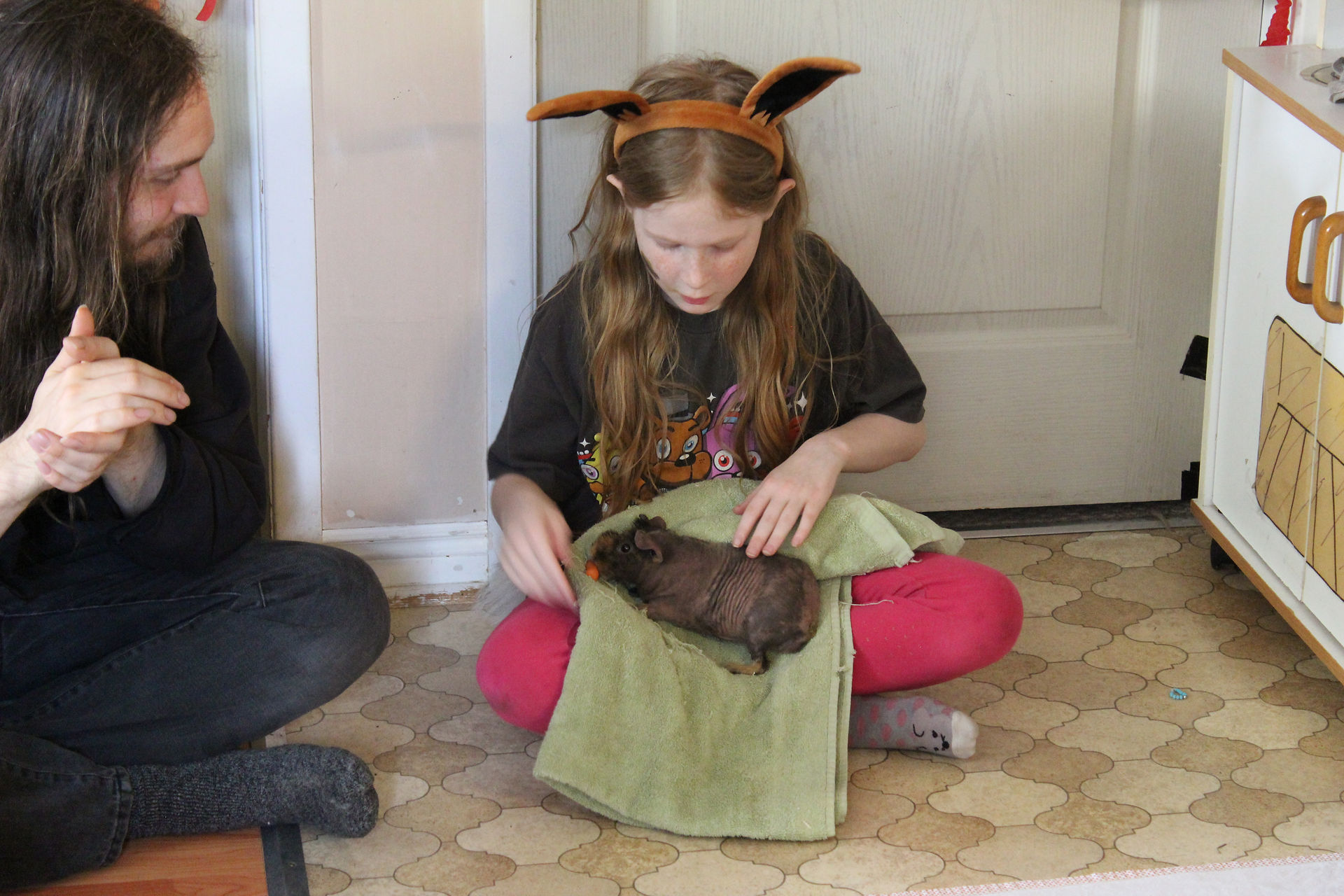 Meeting a "House Hippo"!