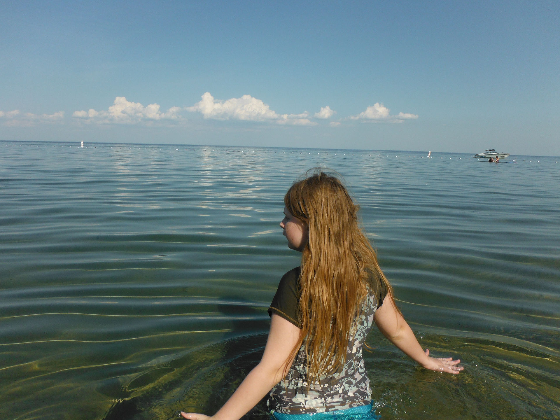 Testing the waters.