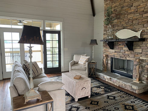 Staged Model Home Lake Martin Alabama