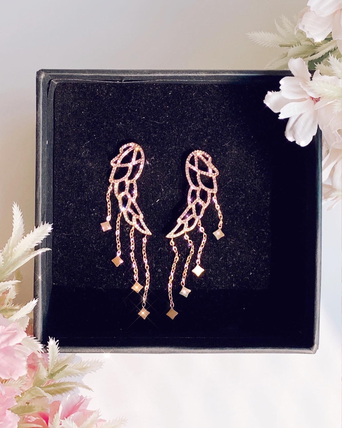 BTS Black Swan Earrings