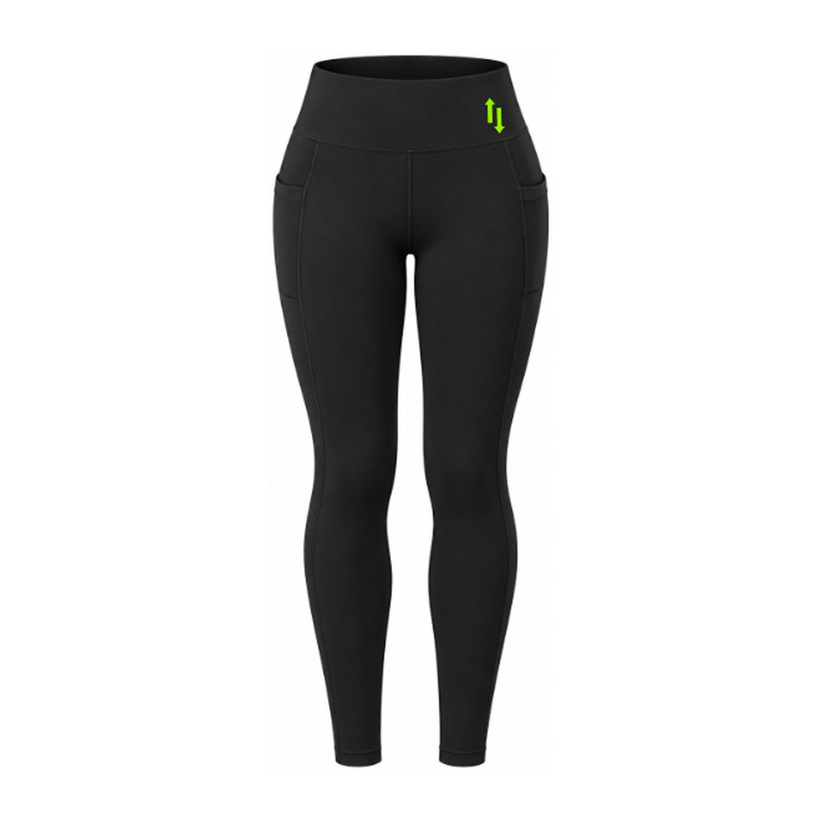 Womens Black Performace Leggings