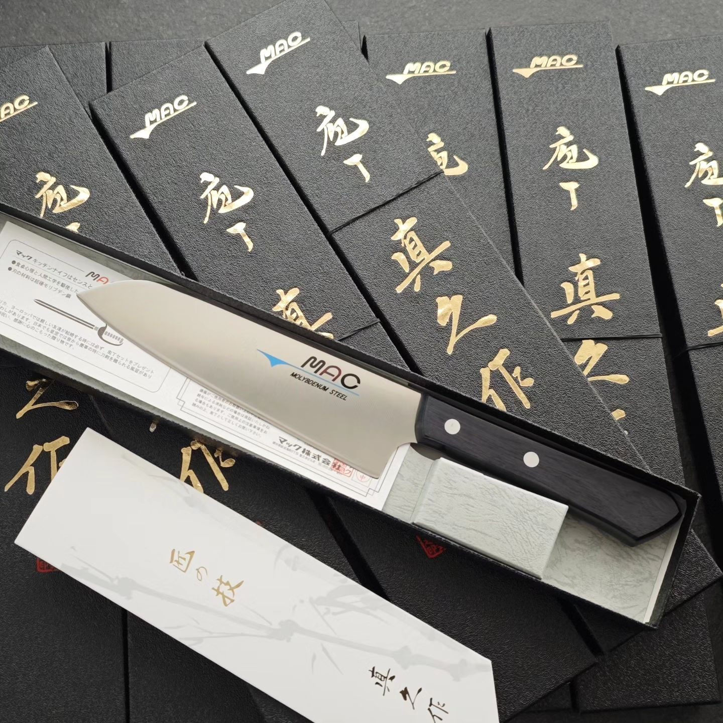 MAC SANTOKU 160MM RUSTFRI STÅL