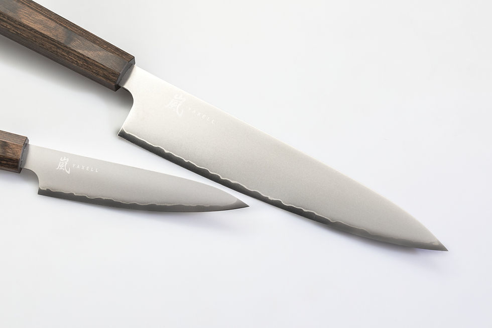 Miniaturebillede: YAXELL HANA KNIVSÆT GYUTO 200MM & PETTY 120MM