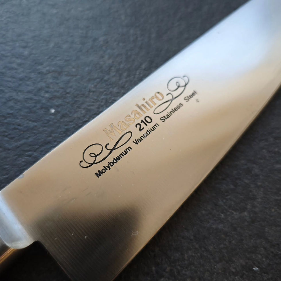 Miniaturebillede: Masahiro Gyuto 210mm rustfri stål