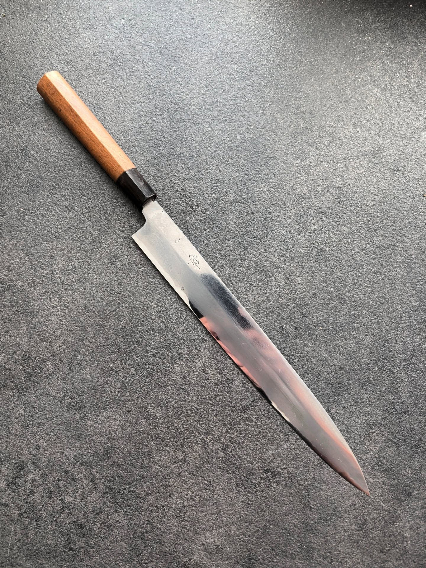 Vintage Hideichi Yanagiba/Fuguhiki 300mm carbonstål