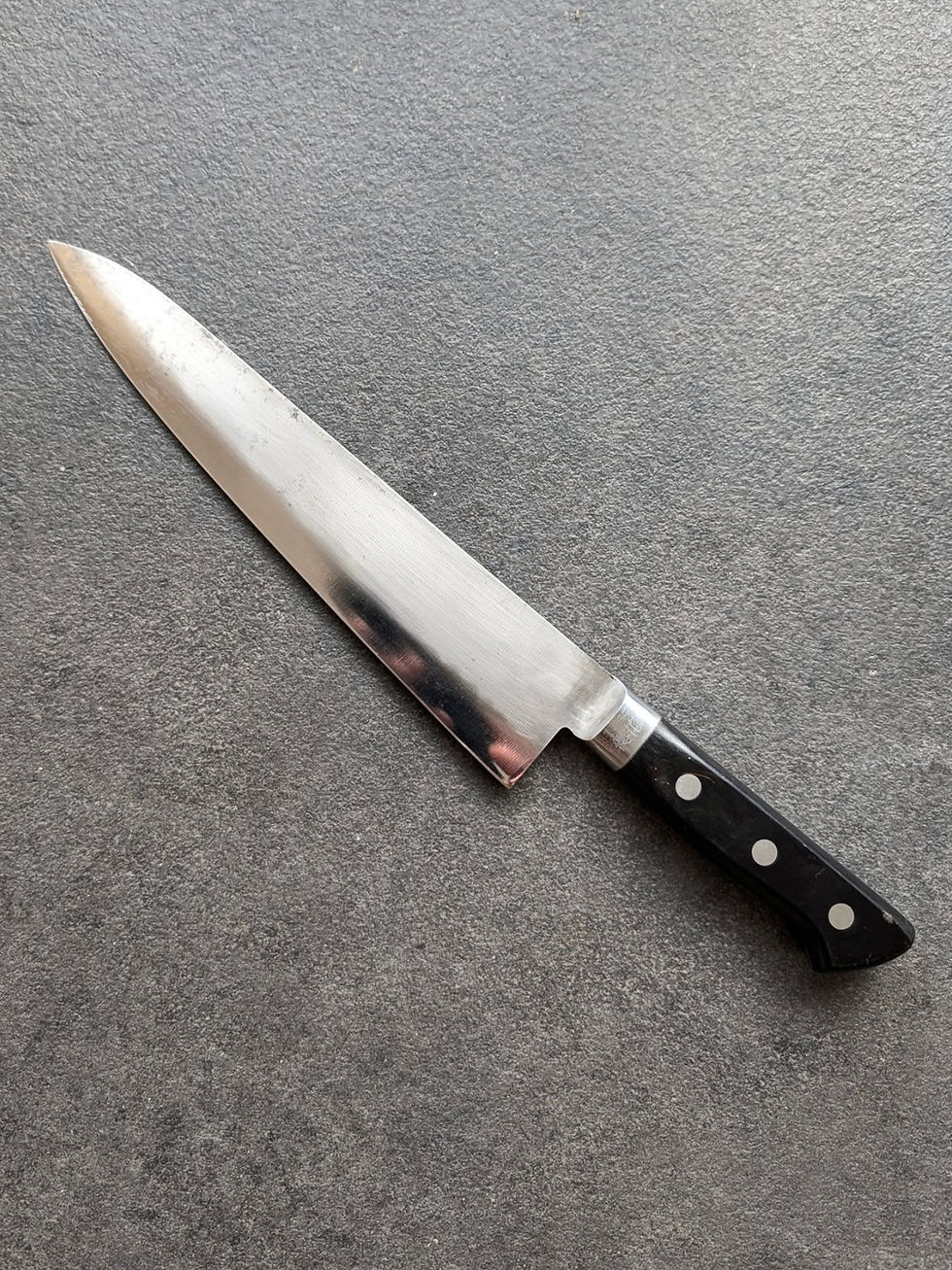 Miniaturebillede: Gyuto 240mm carbonstål