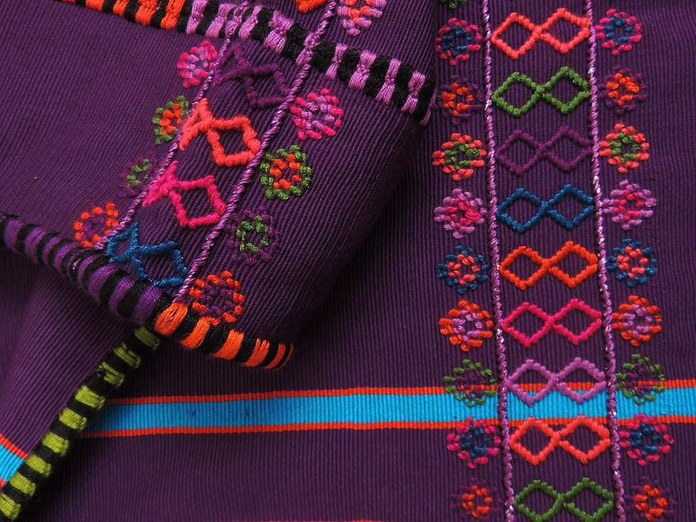 Miniatura: Huipil Violeta Mam