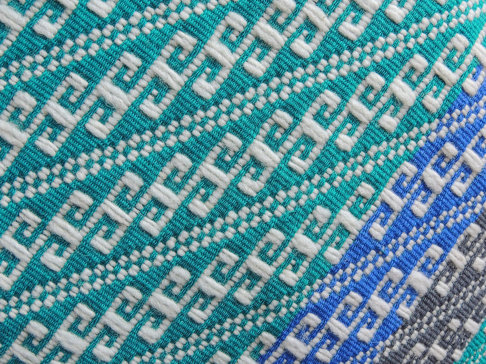 Miniatura: Rebozo Brocado de Lana