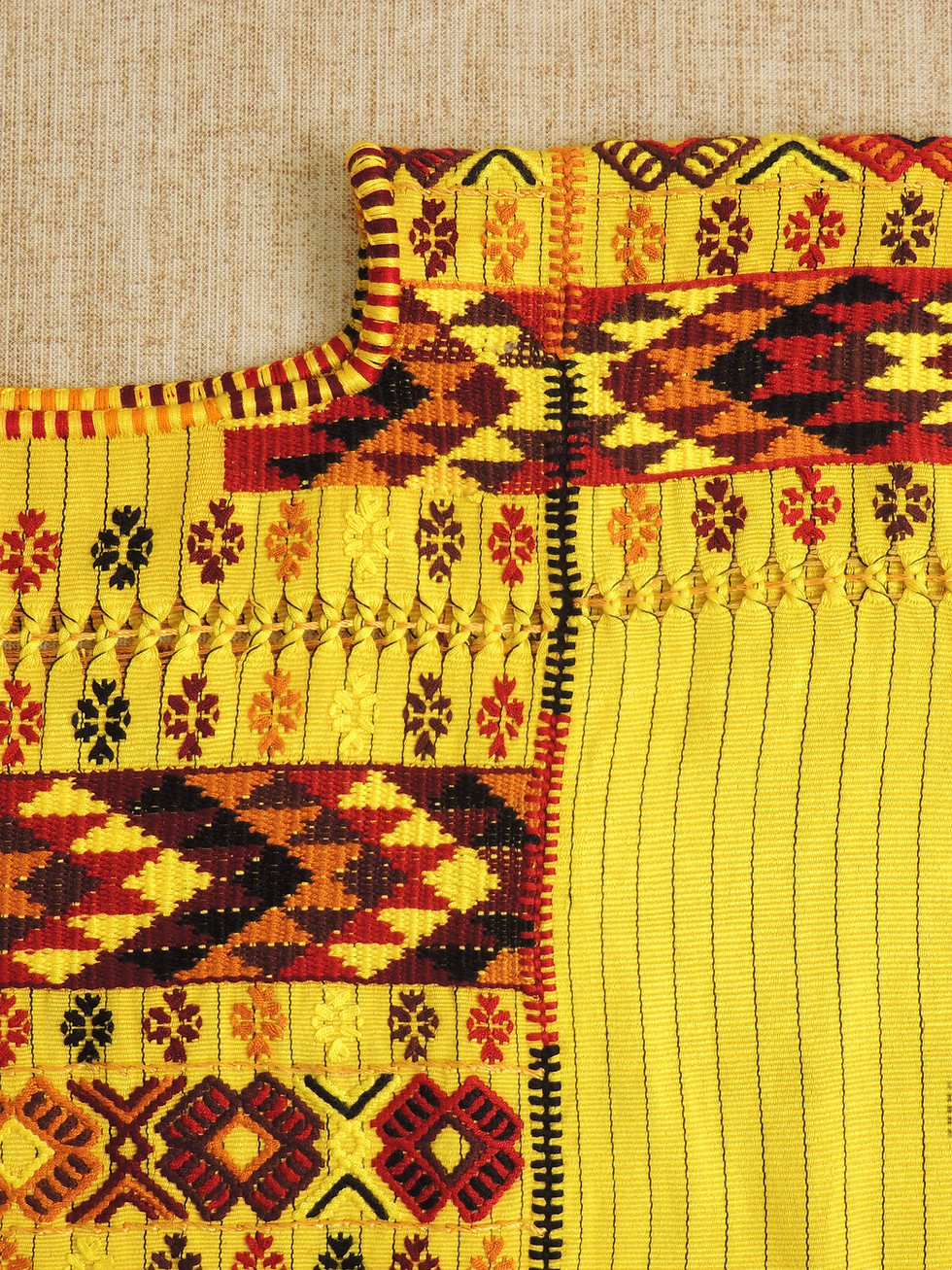 Miniatura: Huipil Mam Amarillo