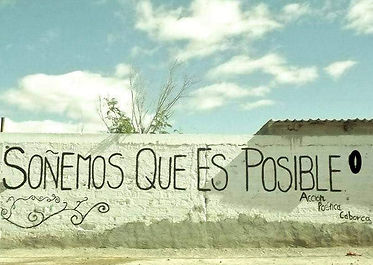 accion poetica SOGNIAMO CHE E' POSSIBILE