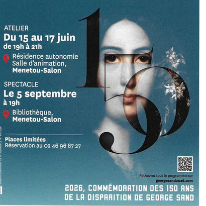 Atelier et spectacle Souvenirs en mouvements à Menetou-Salon - Juin 2026