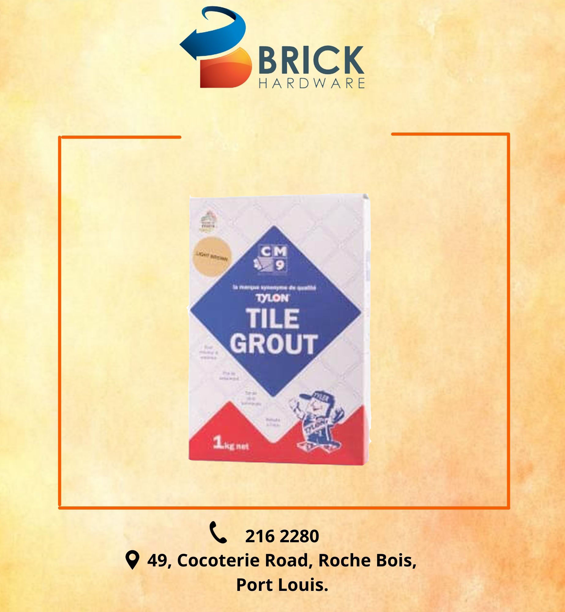 Tile Grout 1kg [Tylon]
