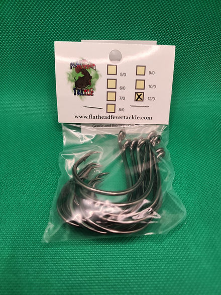 best hooks for flathead fishing Heavyweight Circle Hooks, Octopus, Offset, Sharp Trophy Catfish Catfish Sumo Upgrade your catfishing gear with the Catfish Pro 5/0 Double Offset Circle Hooks The BEST Flathead Catfish Rig?