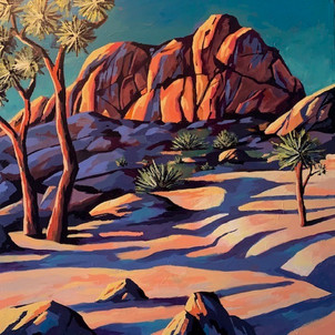 Joshua Tree at Dusk