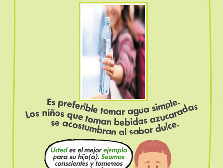 ¡Ofrezcan agua simple!