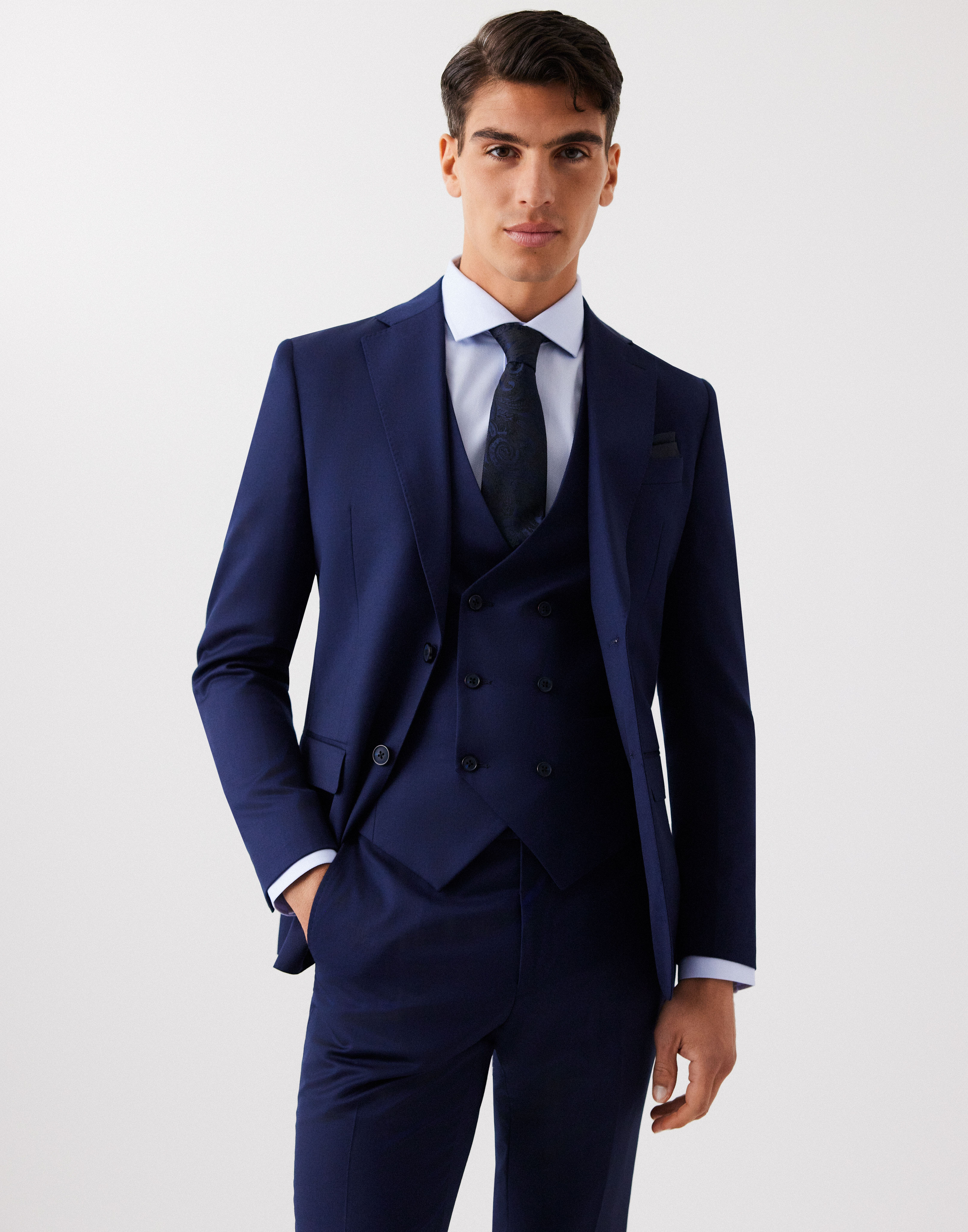 FE Dark Blue 3PC Suit
