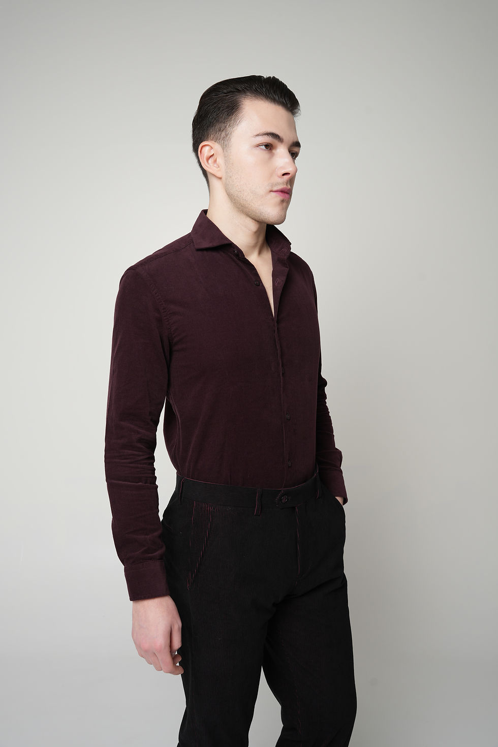 Thumbnail: FE Cord Wine Shirt