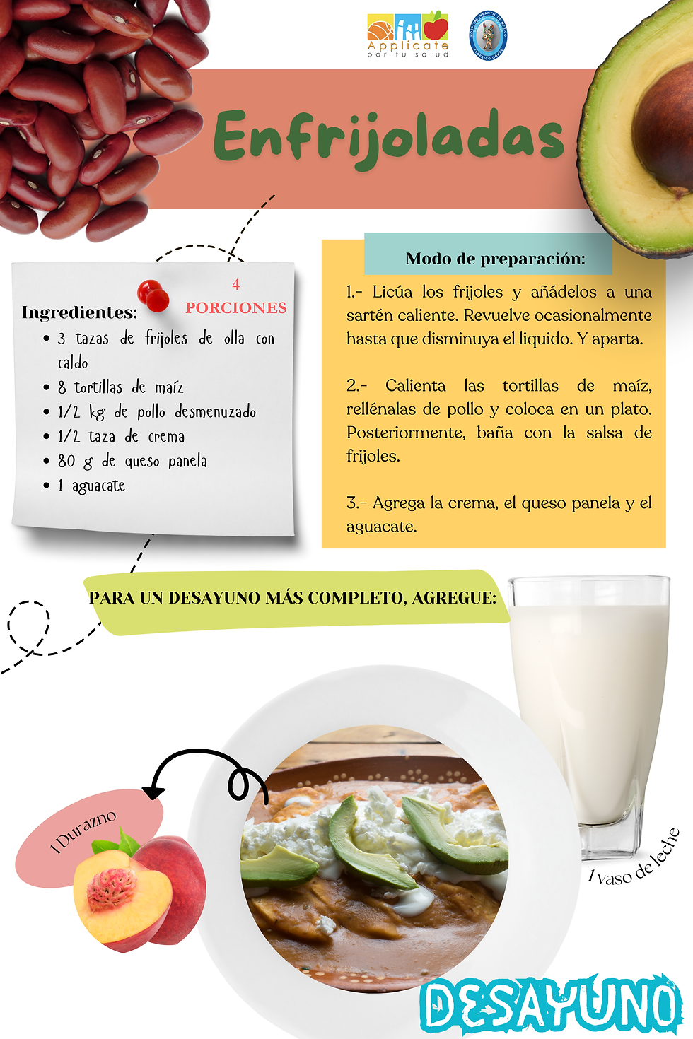 ¡Desayunar es bueno para ti y tu familia!