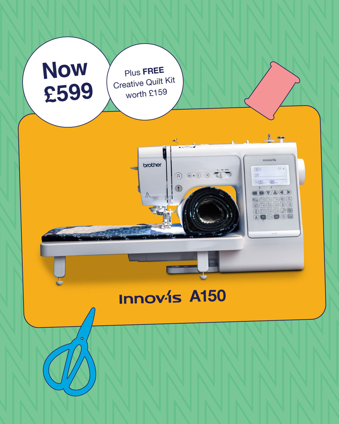 Innovis A150 Brother Sewing Machine | Special Offer