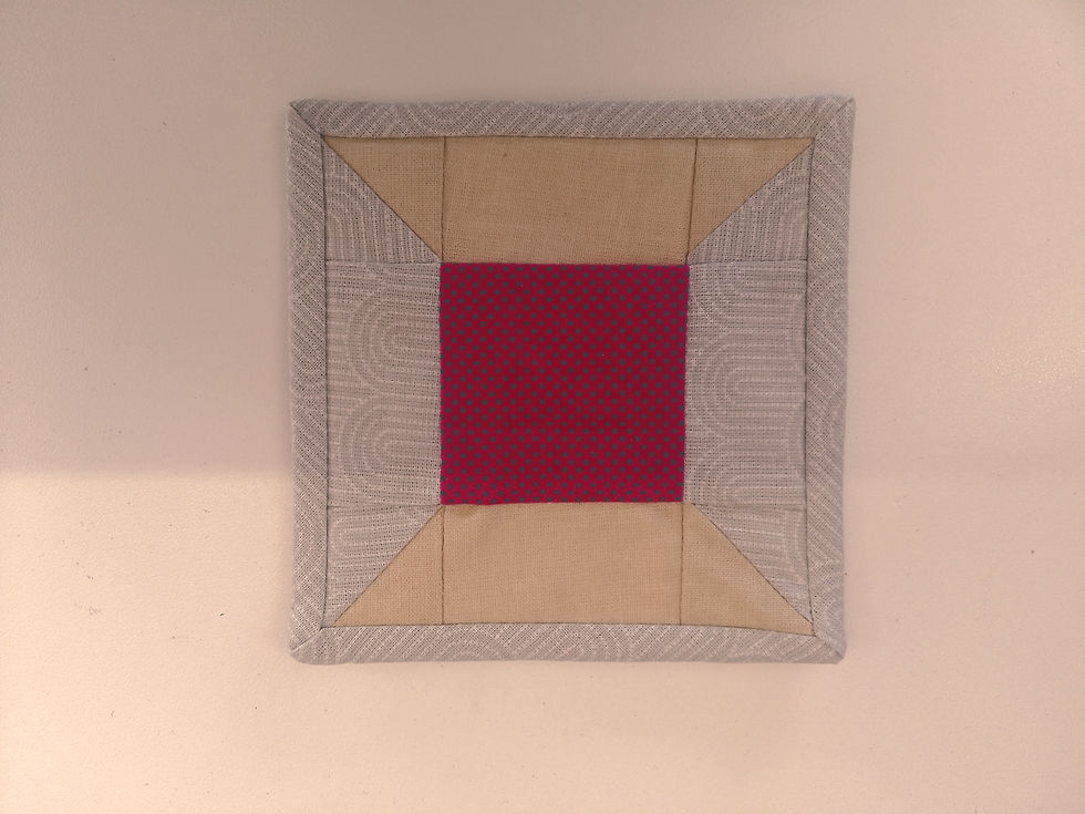 Thumbnail: Patchwork Fabric Coaster - New Workshop - Tuesday 4th August 2026