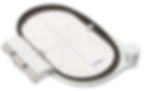 large Bernina freearm embroidery hoop with template