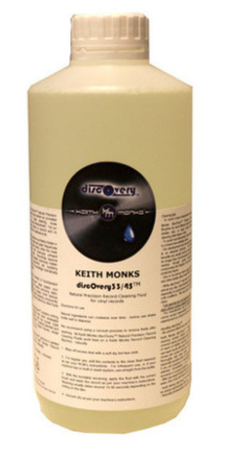KEITH MONKS DISCOVERY™ 33/45 NATURAL PRECISION VINYL RECORD CLEANING FLUID