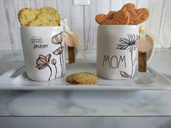 Chocolate-Mint and Vanilla cookies