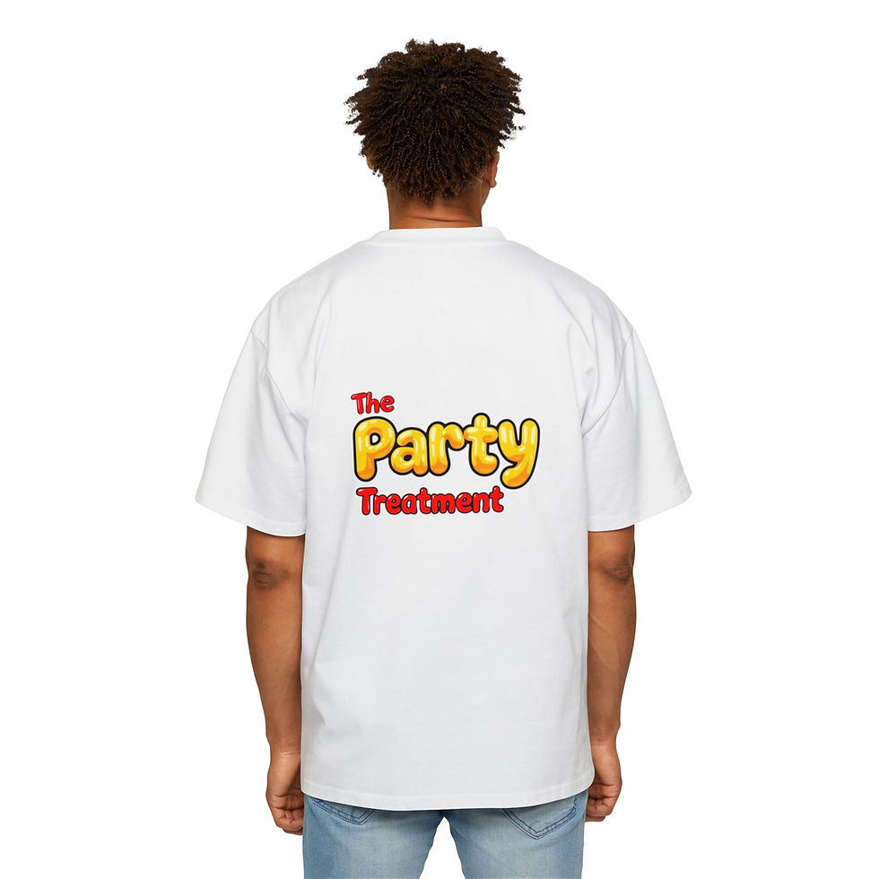 Thumbnail: The Party Treatment | Men's Heavy Oversized Tee