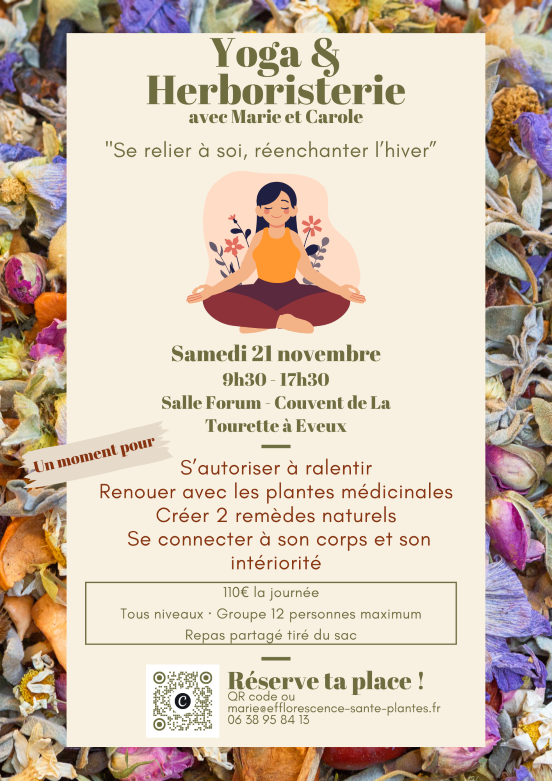 Yoga et herboristerie avec Marie et Carole