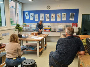 Clubabend Villmergen "Präsentiertisch einfach gebaut"