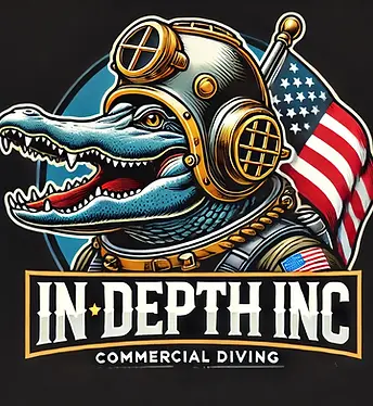 DALL·E 2024-06-17 18.06.04 - A logo for 'In Depth Inc.', a commercial diving company. The