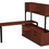 Thumbnail: Elements U Leg L Workstation w/ Low Storage and Hutch 72″ x 72″