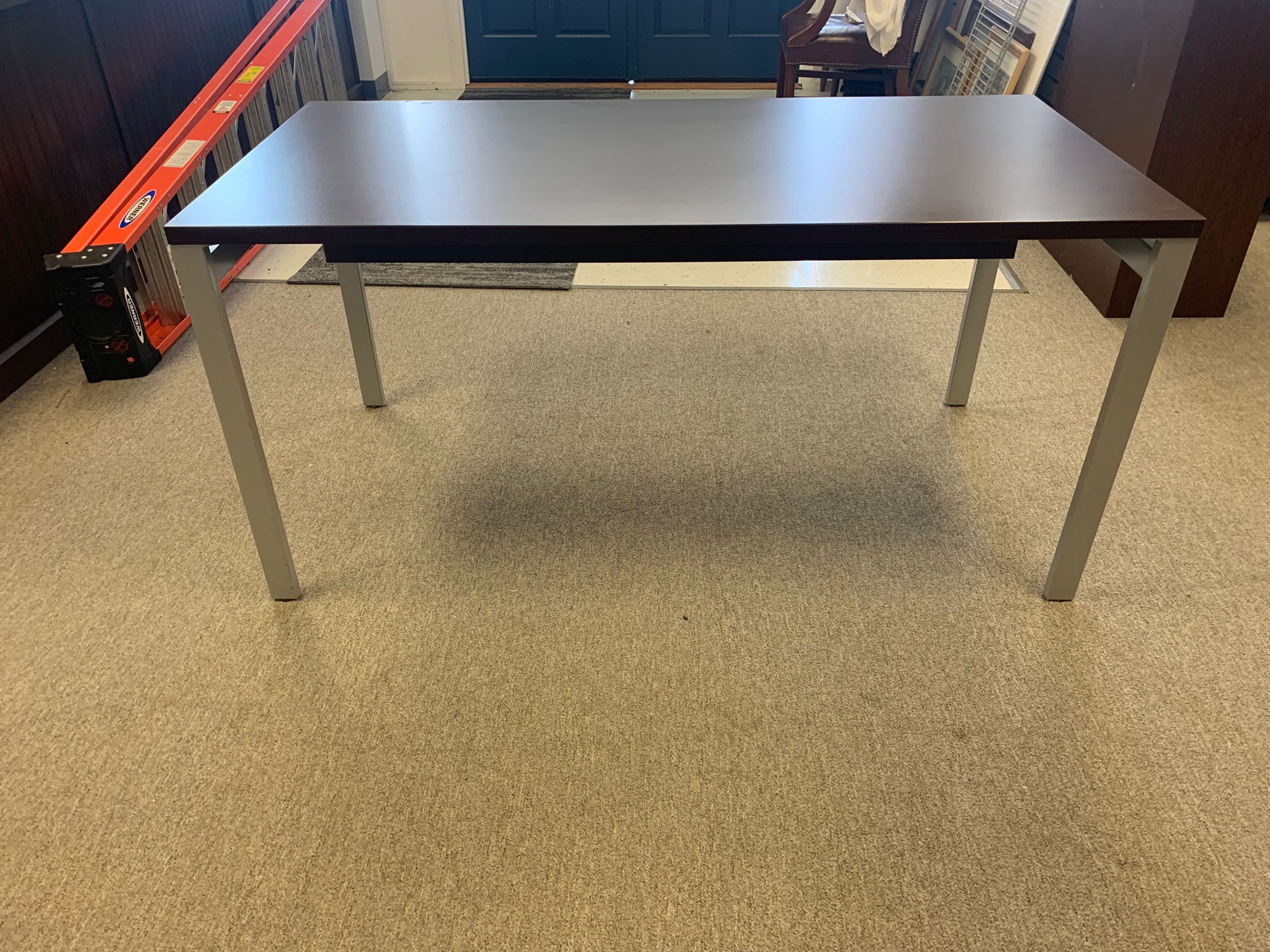 60” x 30” Espresso Training table
