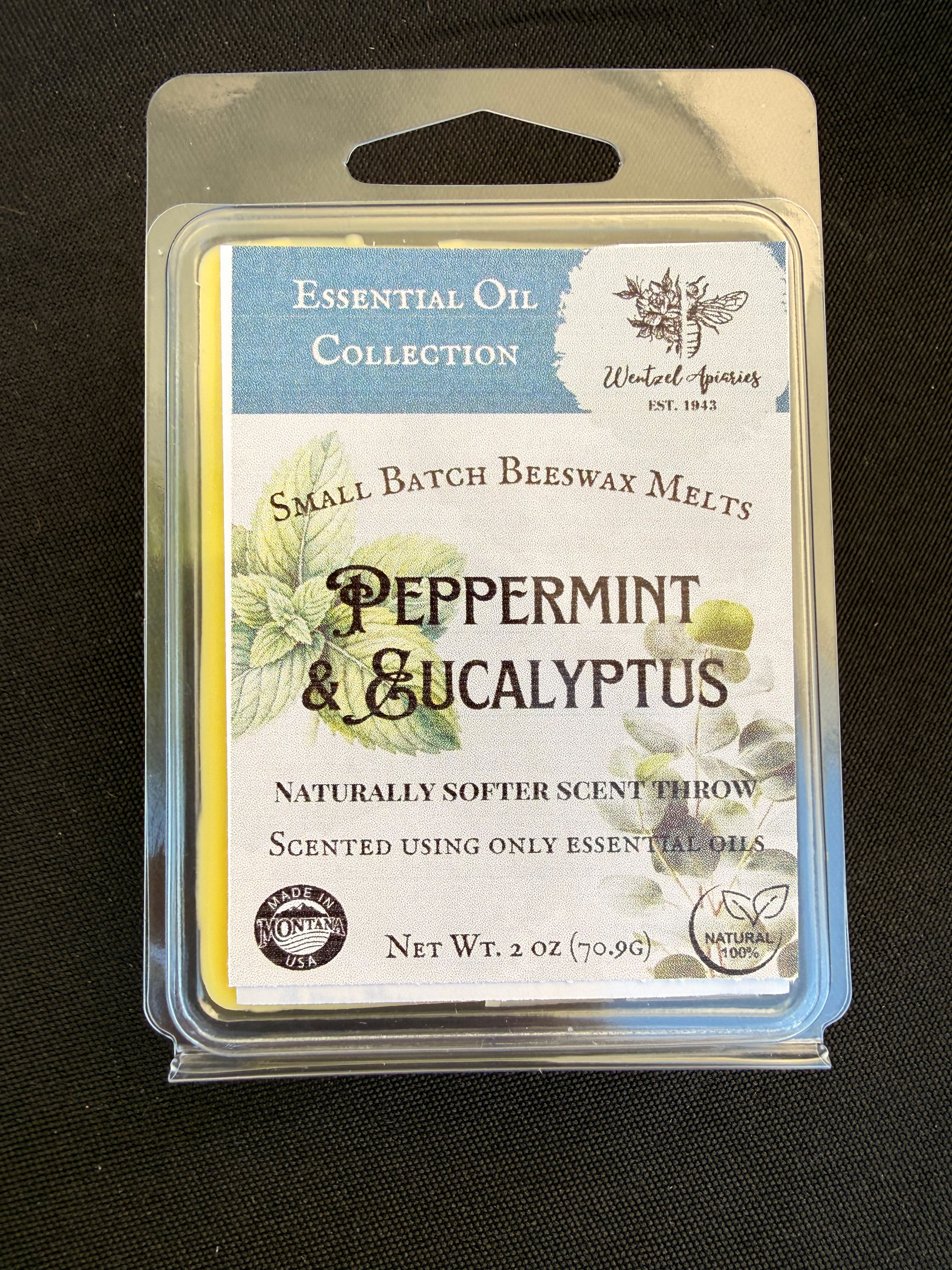 Peppermint & Eucalyptus Beeswax Melt